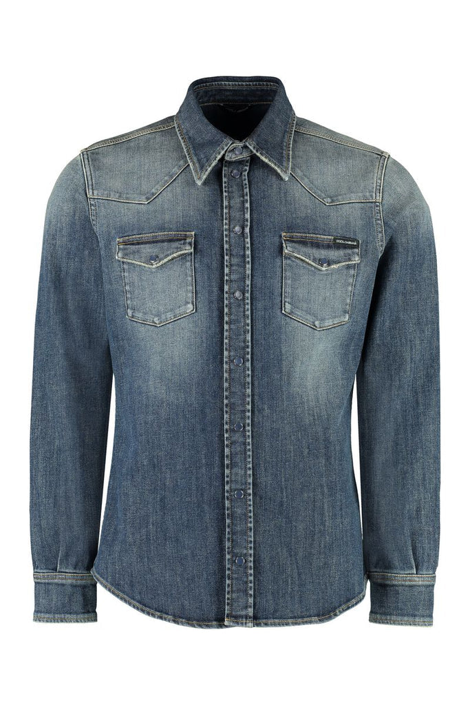 DOLCE & GABBANA DENIM SHIRT