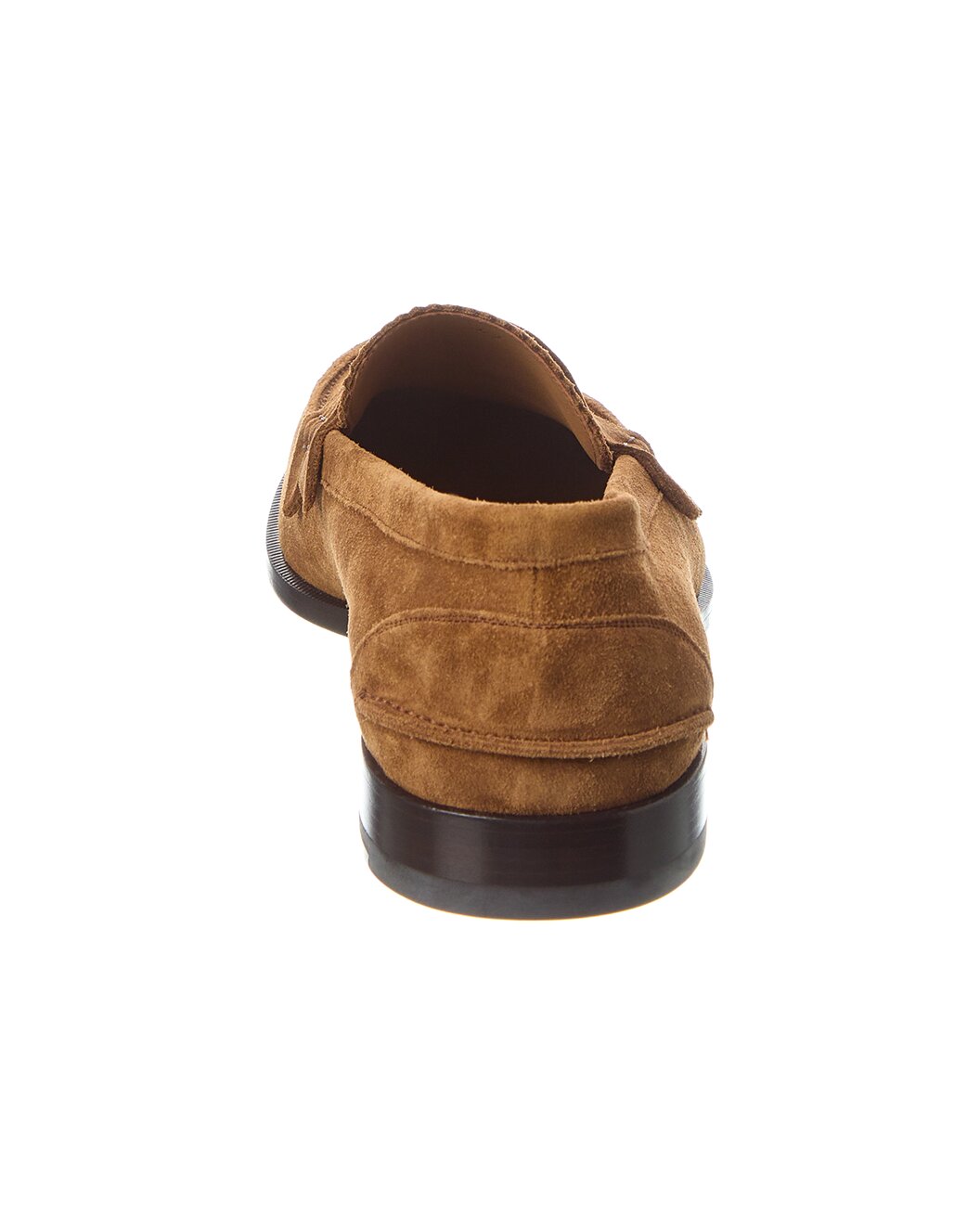 CHRISTIAN LOUBOUTIN SUEDE PENNY LOAFER