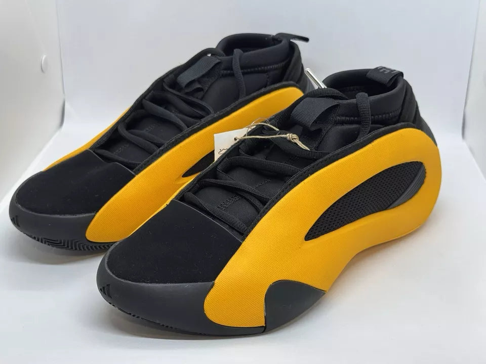 ADIDAS HARDEN VOLUME 8 BLACK YELLOW BASKETBALL SHOES