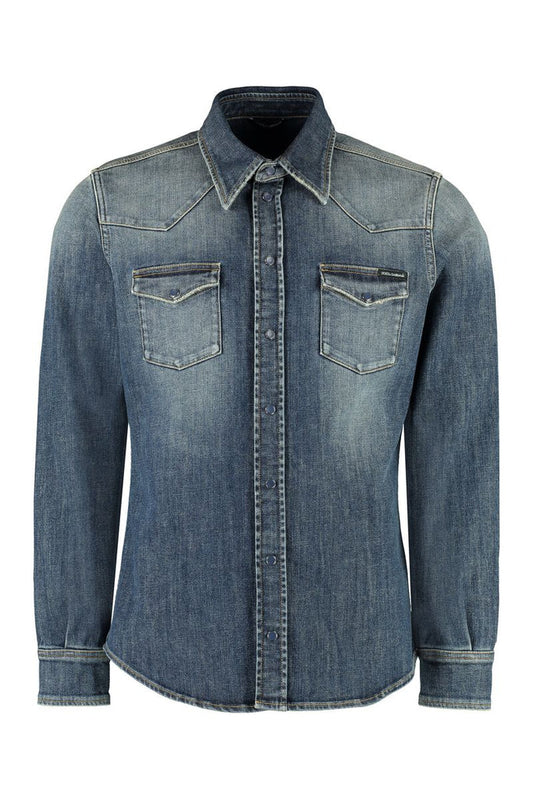 DOLCE & GABBANA DENIM SHIRT