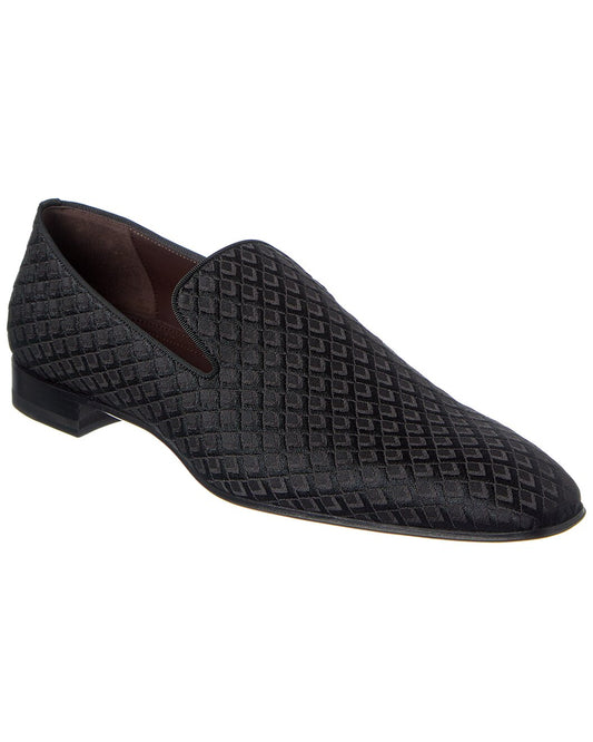 CHRISTIAN LOUBOUTIN  DANDELION SUEDE LOAFER