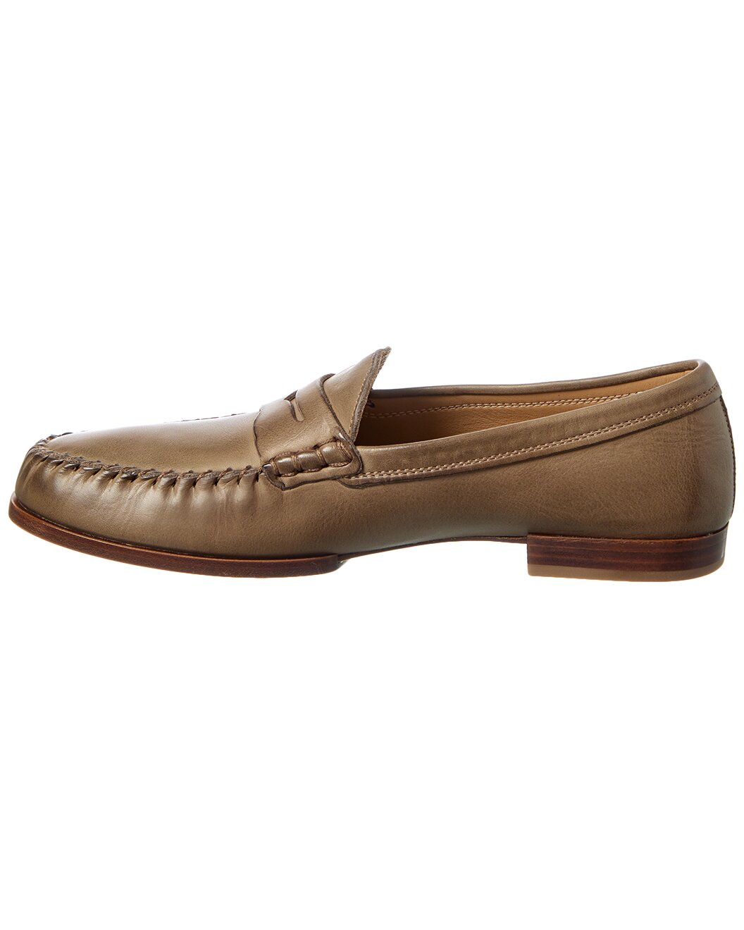 TOD'S  LEATHER MOCCASIN