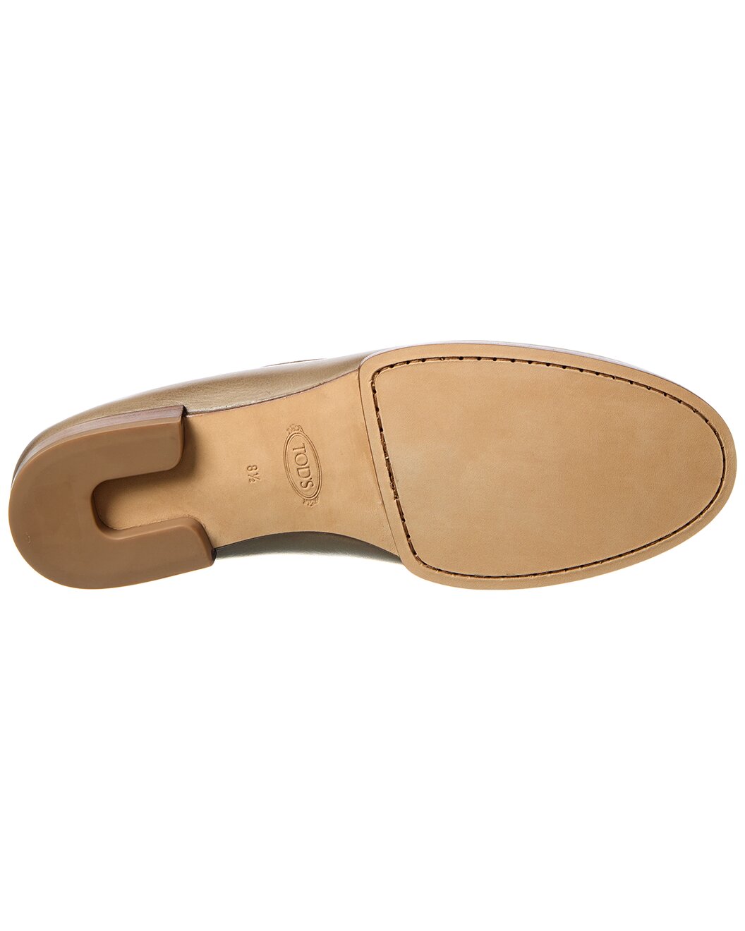 TOD'S  LEATHER MOCCASIN