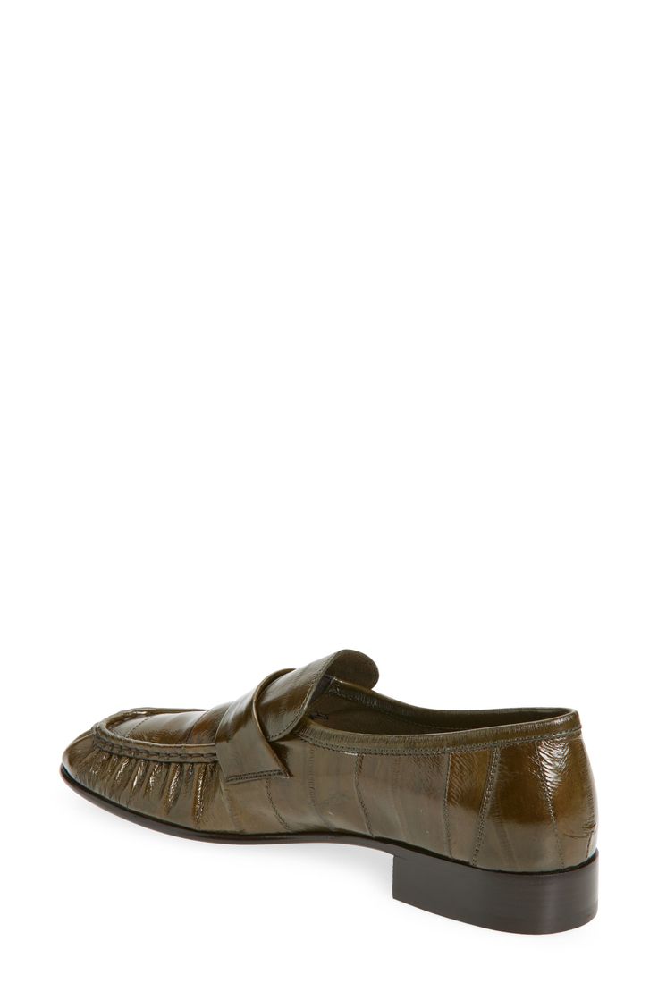 THE ROW SOFT EELSKIN LOAFER (like new)