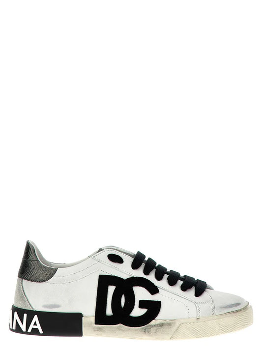 DOLCE & GABBANA 'PORTOFINO VINTAGE' SNEAKERS