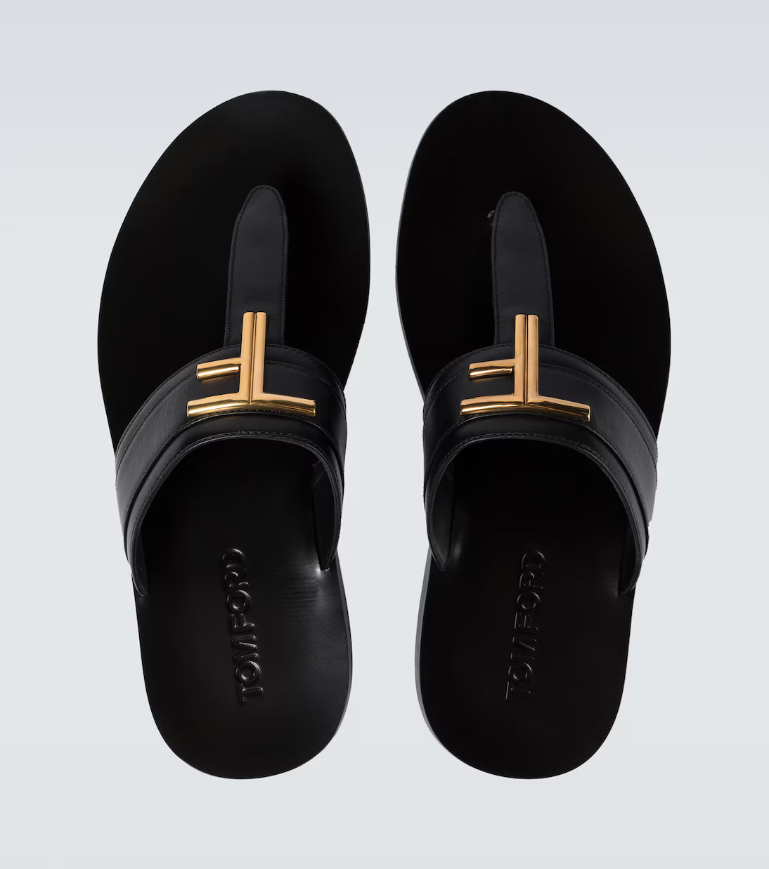 TOM FORD LEATHER THONG SANDAL