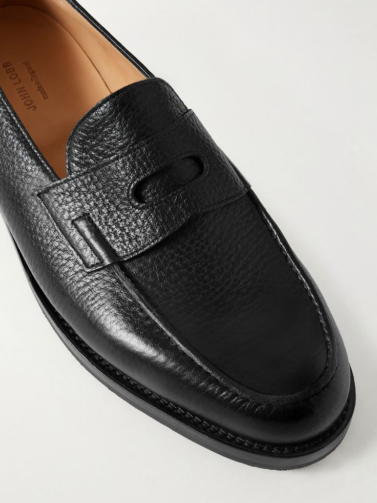 John Lobb Lopez Full-grain Leather Pre Owned Like New