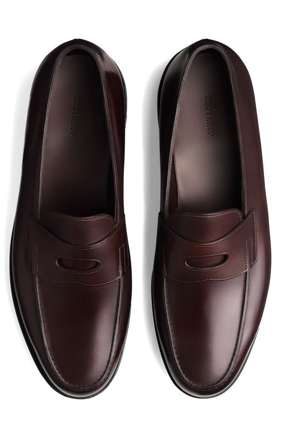 JOHN LOBB LOPEZ PENNY LOAFER ( Pre-Owned, Like New )