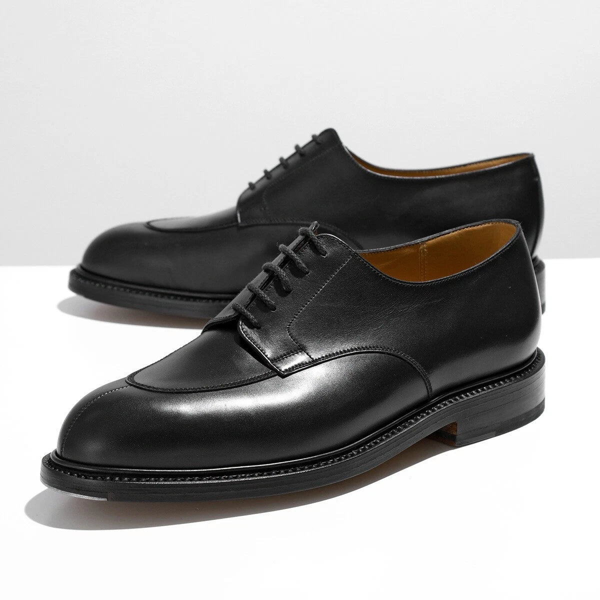 J.M. WESTON LEATHER SHOES HALF-HUNT DERBY# 598