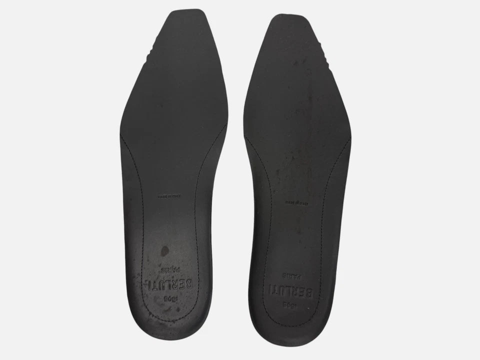 Berluti Men's Black Alessio Lug-Sole
