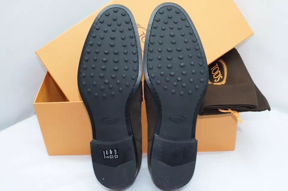 NEW TOD'S MEN'S BROWN SHOES LOAFERS