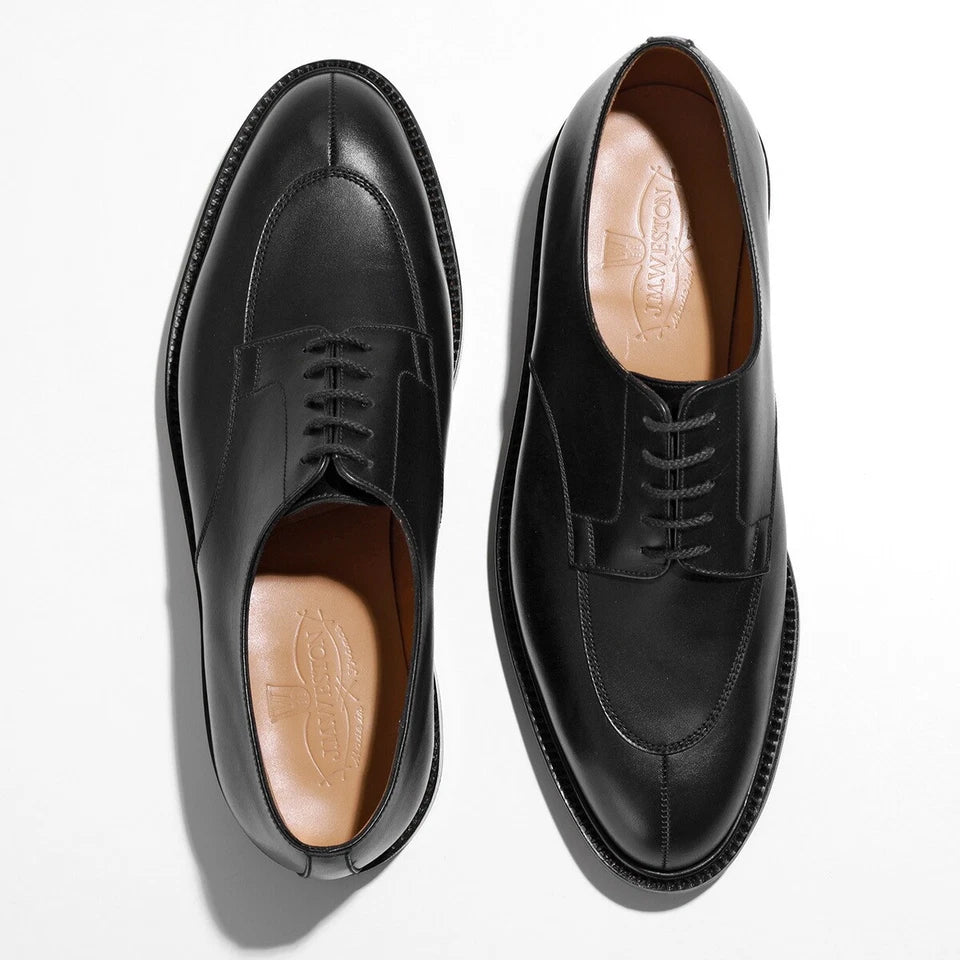 J.M. WESTON LEATHER SHOES HALF-HUNT DERBY# 598