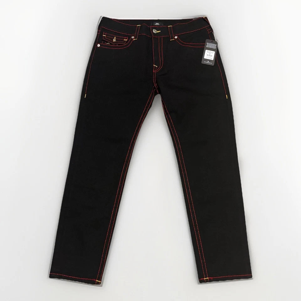 TRUE RELIGION GENO JEANS, SLIM FIT RICKY FLAP