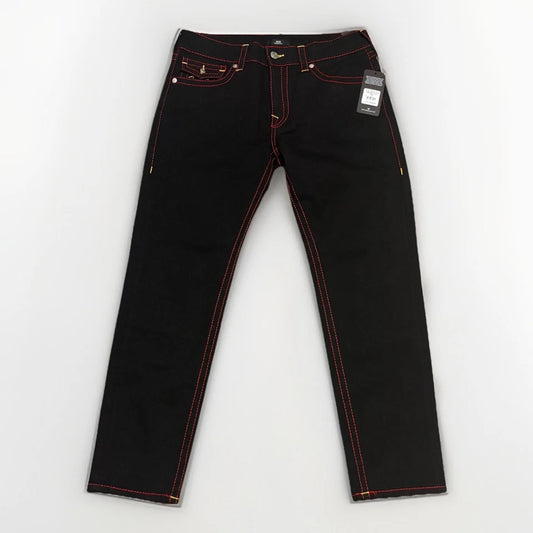 TRUE RELIGION GENO JEANS, SLIM FIT RICKY FLAP