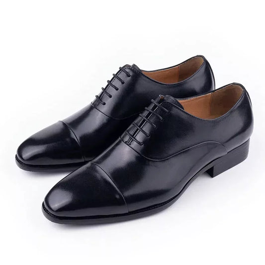 HANDMADE MENS OXFORD LEATHER SHOES